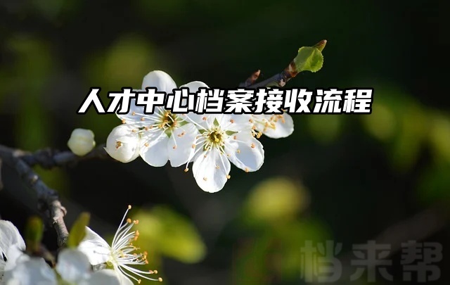 玉林市人才中心档案接收流程