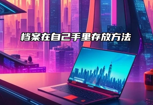 档案在自己手里存放方法：怎么托管档案？