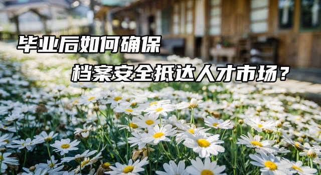 毕业后如何确保档案安全抵达人才市场？