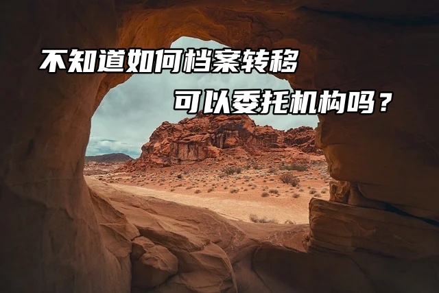 不知道如何档案转移可以委托机构吗？