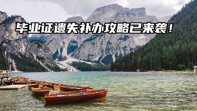 大学毕业证遗失？补办攻略已来袭！