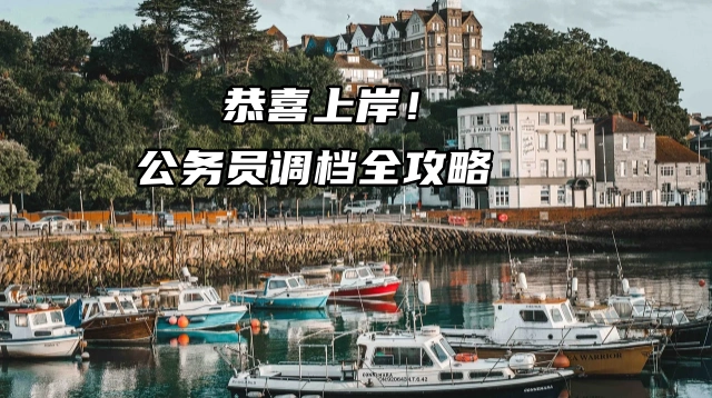 恭喜上岸！公务员调档全攻略，新手必看！
