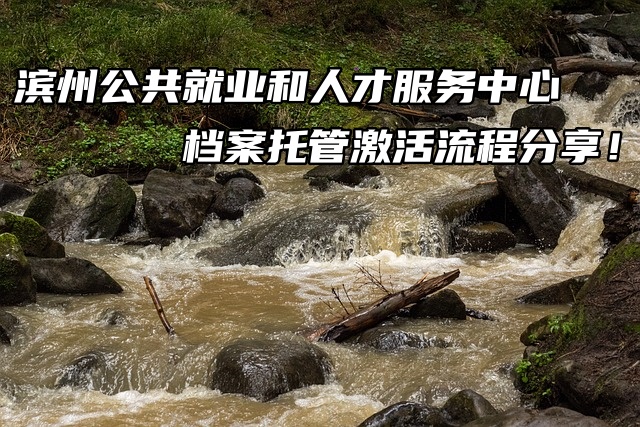 滨州公共就业和人才服务中心档案托管激活流程分享！