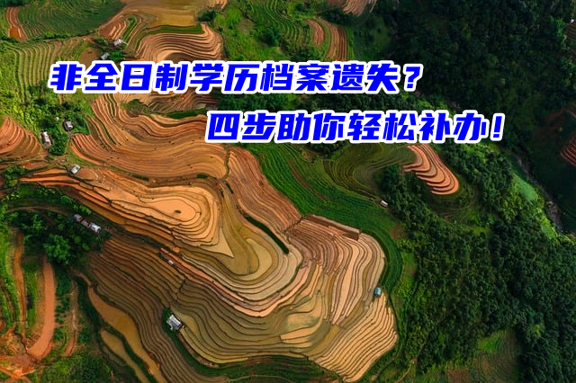 非全日制学历档案遗失？四步助你轻松补办！