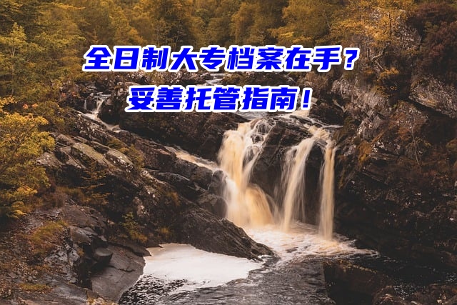 全日制大专档案在手？妥善托管指南！