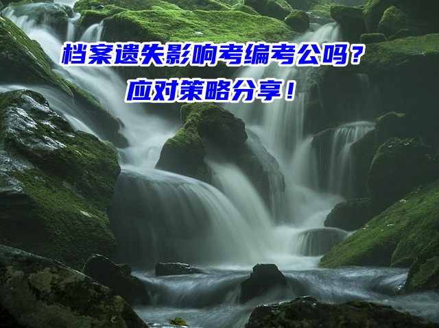 档案遗失影响考编考公吗？应对策略分享！